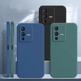 เคส Vivo V27 Pro V27e V25 5G V25e V23 V23e เคสโทรศัพท์แฟชั่น สีพื้น