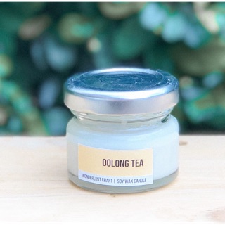 เทียนหอมไขถั่วเหลือง 100% กลิ่น Oolong Tea ขนาด 30 กรัม