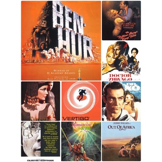 โปสเตอร์ คลาสสิค Doctor Zhivago Ben-Hur Cleopatra ขนาด 11.5 X 16.5 นิ้ว (A3)