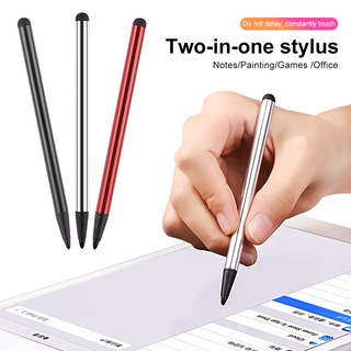 2 In 1 ปากกาทัชสกรีนสําหรับโทรศัพท์มือถือ Stylus แท็บเล็ตพีซี