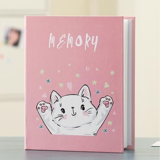 🍀พร้อมส่ง☘อัลบั้มเก็บรูป 🍀4x6 นิ้ว  (4R) พร้อมซองเก็บแบบแข็ง จุได้ 200 รูป อัลบั้มรูป  โปสการ์ด อัลบั้ม แบบสอด