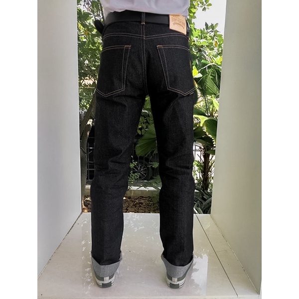 74 Denim รุ่น อัสนี กระบอกตรง 16Oz ยีนส์ผ้าดิบแบรนด์ไทยของแท้