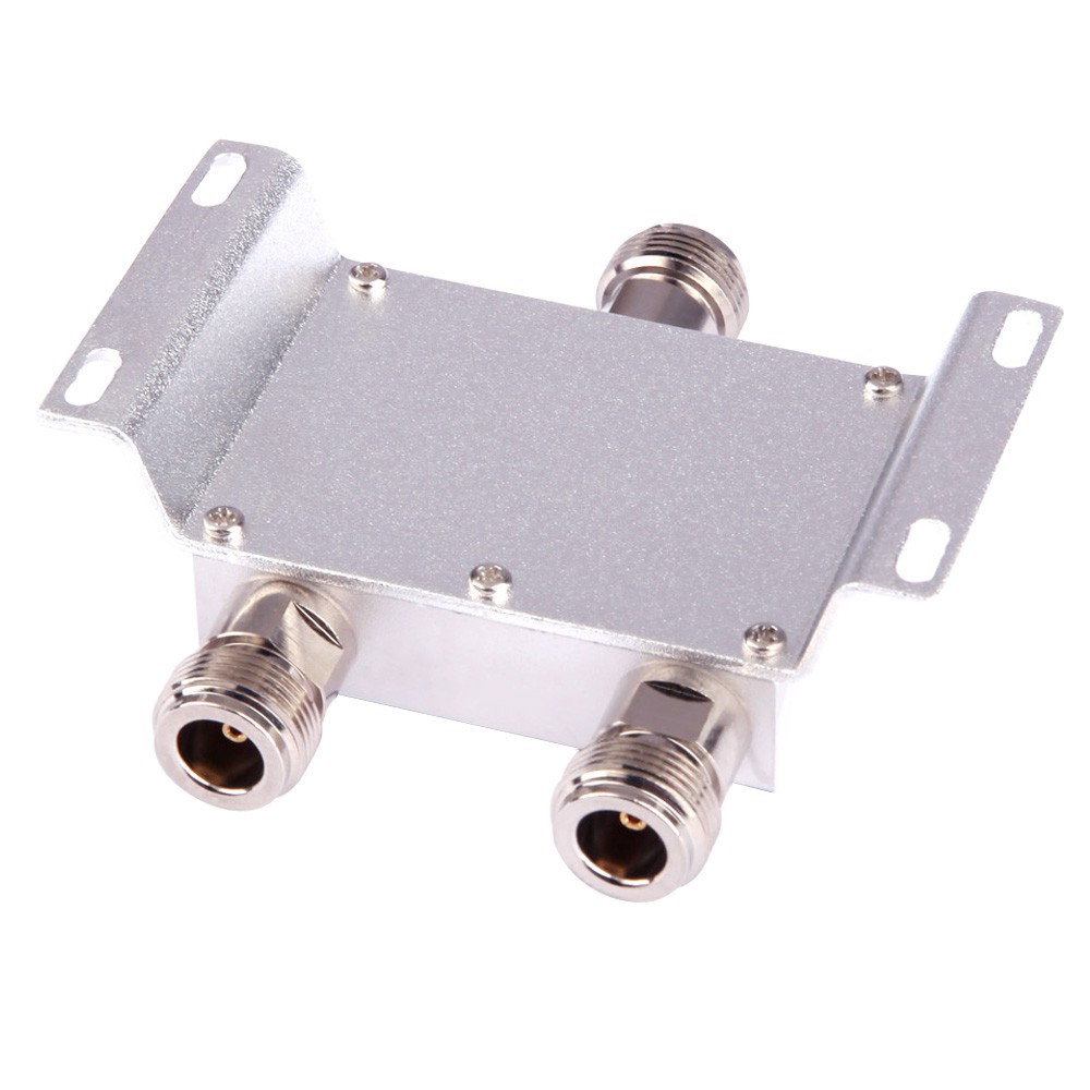 RF Splitter 2 Way Power Splitter 380-2500 MHz Signal Booster Divider N Female ราคา ถูกที่สุด ดีลบีเคเค แกลเลอรีภาพที่ 3