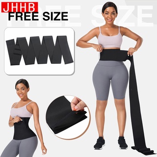 JHHB Waist Trainer Wrap Snatch Me Up Bandage Wrap Waist Trainer for Women Invisible Wrap for Stomach Free Size