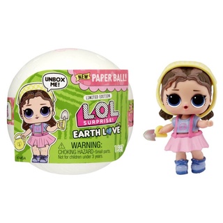 (ของแท้100%) พร้อมส่ง! LOL Surprise Earth Love Doll with 7 Surprises, Earth Day Doll, Accessories, Limited Edition Doll