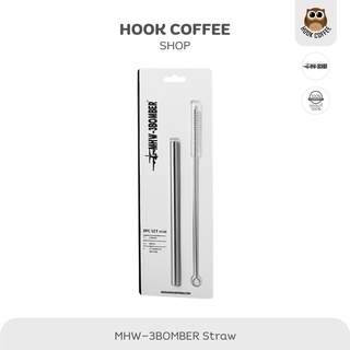 MHW-3BOMBER Stainless Steel Straw - หลอดดูดน้ำสแตนเลส