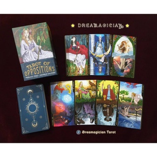 Tarot of Oppositions ไพ่ยิปซีแท้ลดราคา ไพ่ยิปซี ไพ่ทาโร่ต์ ไพ่ออราเคิล Tarot Oracle Card Deck