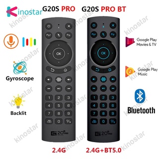 ~New~ G20Bts Plus G20S Pro 2.4G เมาส์อากาศไร้สายสําหรับ Android Tv Box Knstar