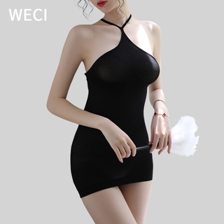 【พร้อมส่ง】WECI ผู้หญิง เซ็กซี่ ลูกไม้ ชุดร้อน เร้าอารมณ์ ขนาดใหญ่ โปร่งใส ชุดชั้นใน