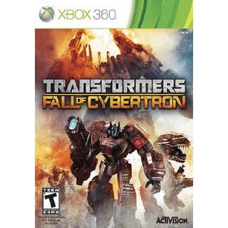 Transformers Fall of Cybertron xbox360 [Region Free] แผ่นเกมXbox360 แผ่นไรท์สำหรับเครื่องที่แปลงแล้ว LT/RGHทุกโซน