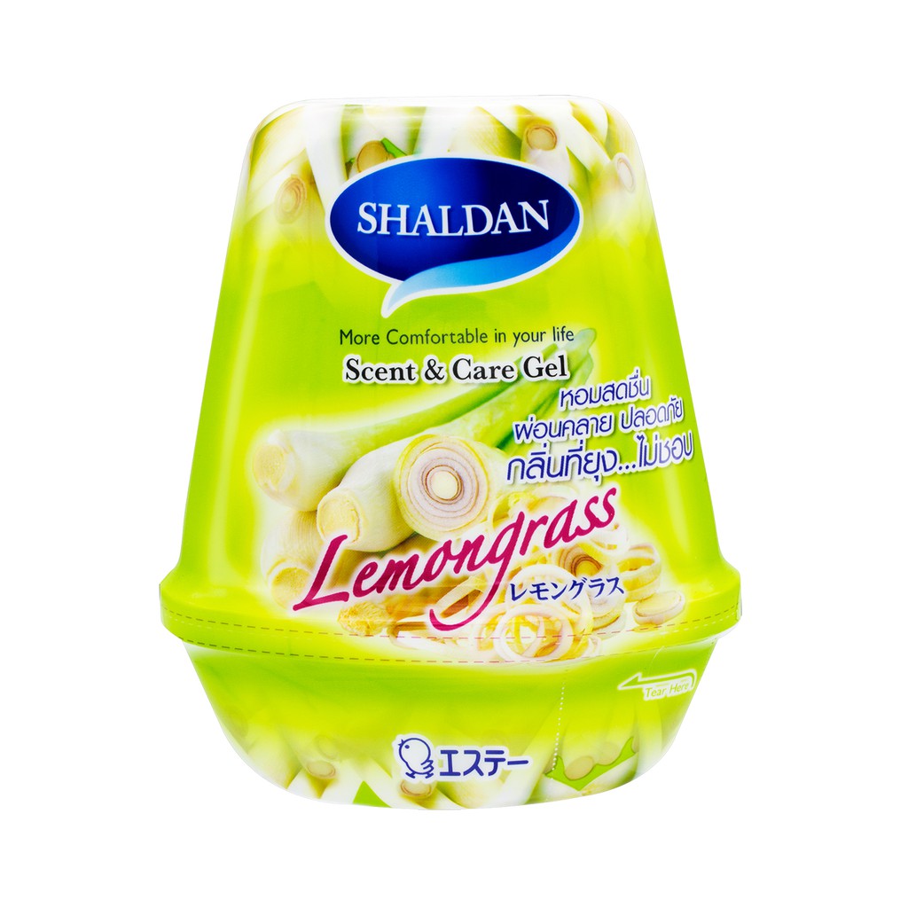 SHALDAN Scent & Care Gel กลิ่น Lemongrass (180 กรัม)