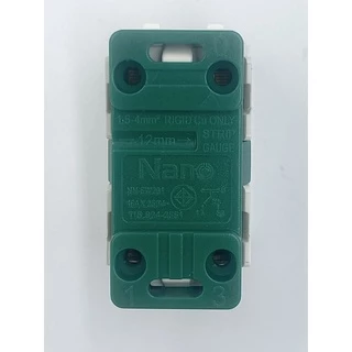 NANO สวิทช์ สองทาง 10ชิ้น สีขาว ดำ นาโน NN-SW201 NN-SW201B 16A 220-250V
