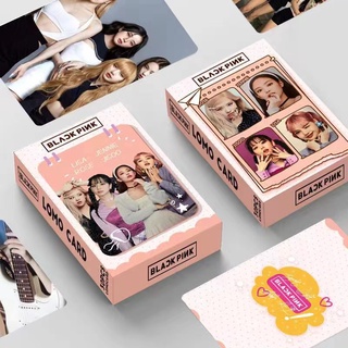 LOMO CARD: AESPA BLACKPINK ITZY TWICE การ์ดโลโม่ แบบ 2 ด้าน โค้งมน ไร้ขอบ โฟโต้การ์ด 30 ชิ้น/กล่อง ขนาด 8.7×5.7 ซม. kpop