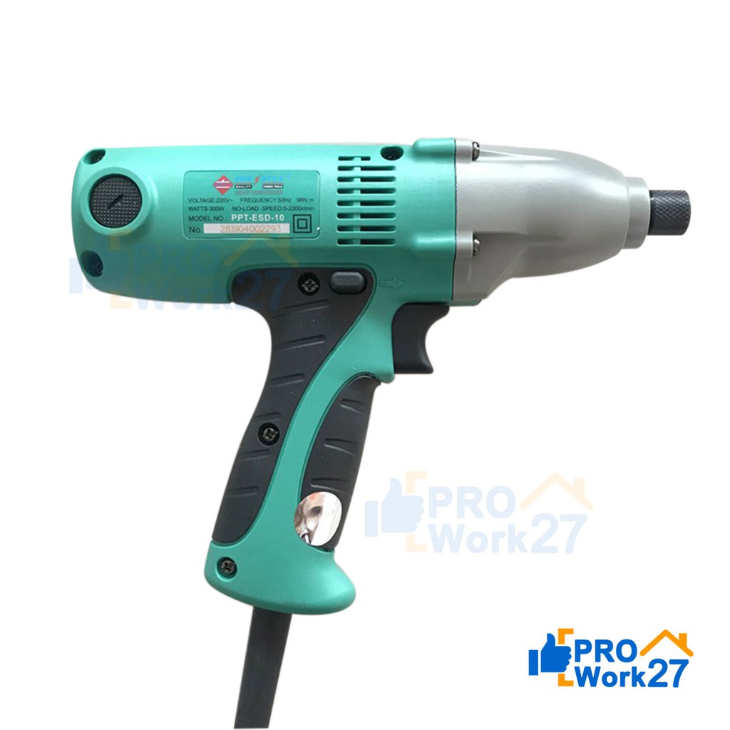 +Powertex เครื่องขันสกรูไฟฟ้า รุ่น PPT-ESD-10 ปรับ ซ้ายขวา ได้