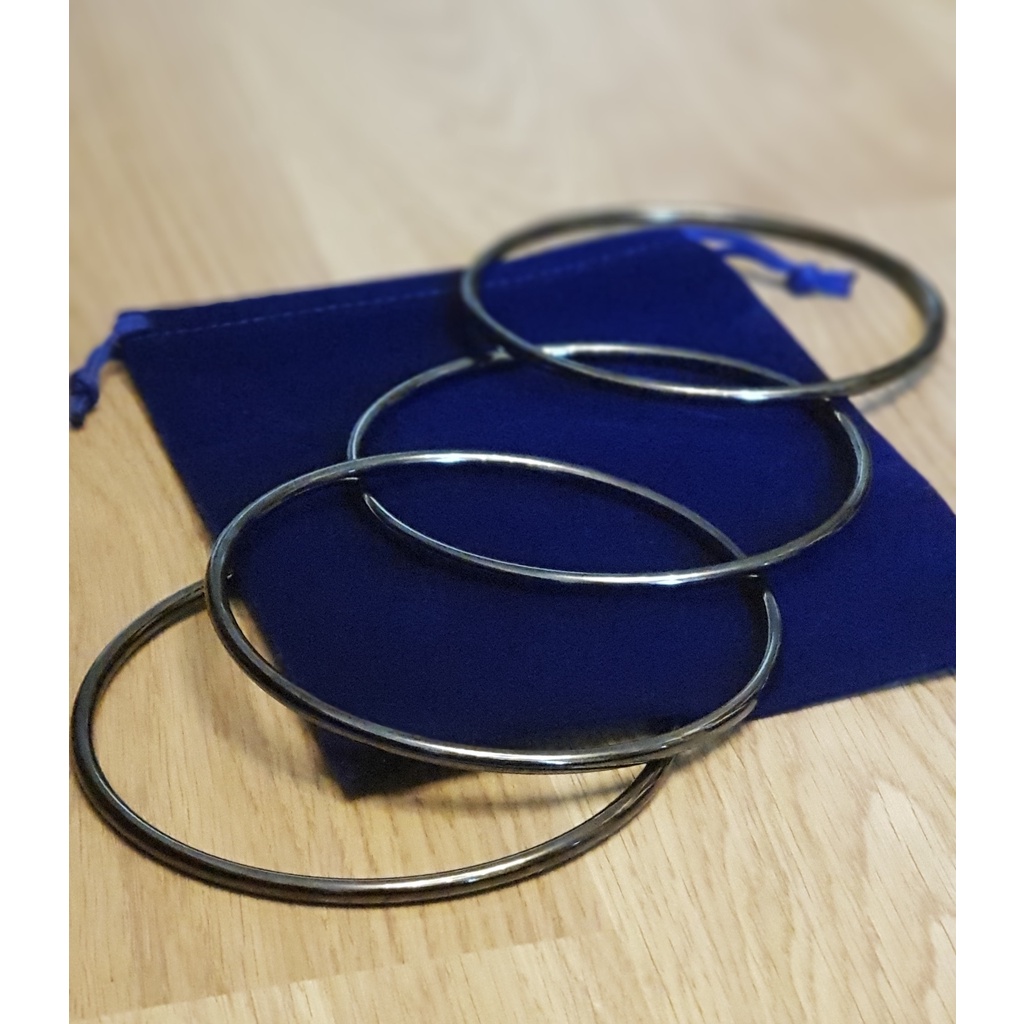 Ninja Ring (ห่วงเหล็กแสนกล) คล้องได้แยกได้ อุปกรณ์มายากลระยะใกล้และเวที-มีวิธีสอนอย่างละเอียด
