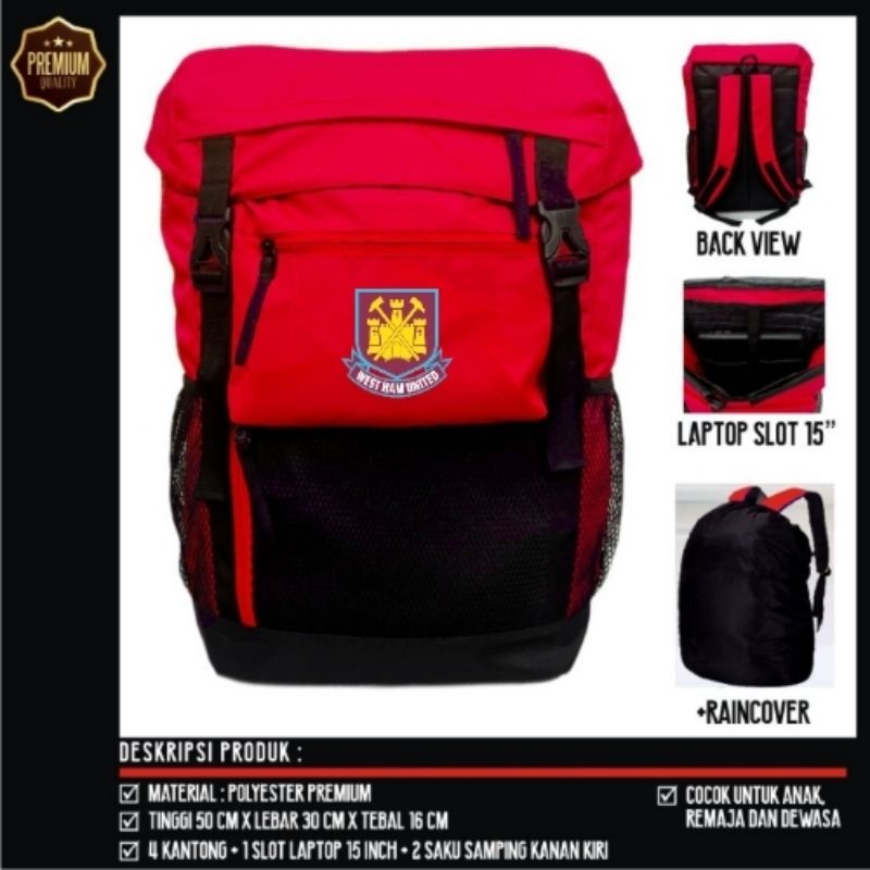 กระเป๋าเป้สะพายหลัง WEST HAM