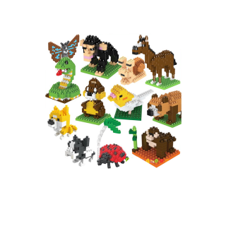 ของเล่นตัวต่อ นาโนรูปสัตว์ Nanoblock Animals Size S