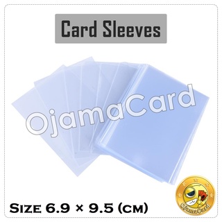 (Oversize) Cover Sleeves - Transparent | ซองใส ซองคลุมสลีฟ บัดดี้ไฟท์ โปเกมอน เมจิก ขนาด 6.9 × 9.5 (ซม.)