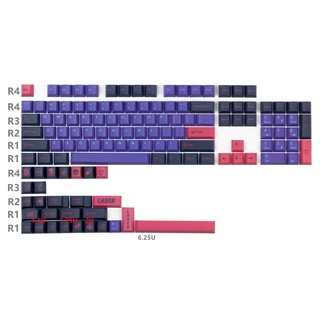 GMK เลเซอร์ keycaps, 132 คีย์ keycaps Cherry Profile DYE-SUB ส่วนบุคคล GMK Keycaps สำหรับแป้นพิมพ์เครื่องกล