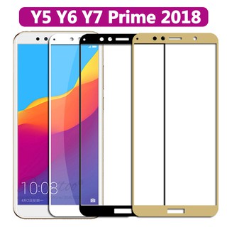 6D Huawei Y5 Y5P Y6 Y6P Y6S Y7 Y7P Y8 Y8P Y8S Y9 Y9S 2017 2018 2019 2020 Pro Prime เต็มจอ ฟิล์มกันรอย ฟิล์ม กระจกนิรภัย ป้องกันจอ