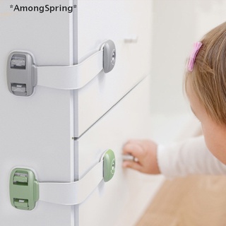 Amongspring อุปกรณ์ล็อคประตูตู้เย็น เพื่อความปลอดภัยของเด็ก