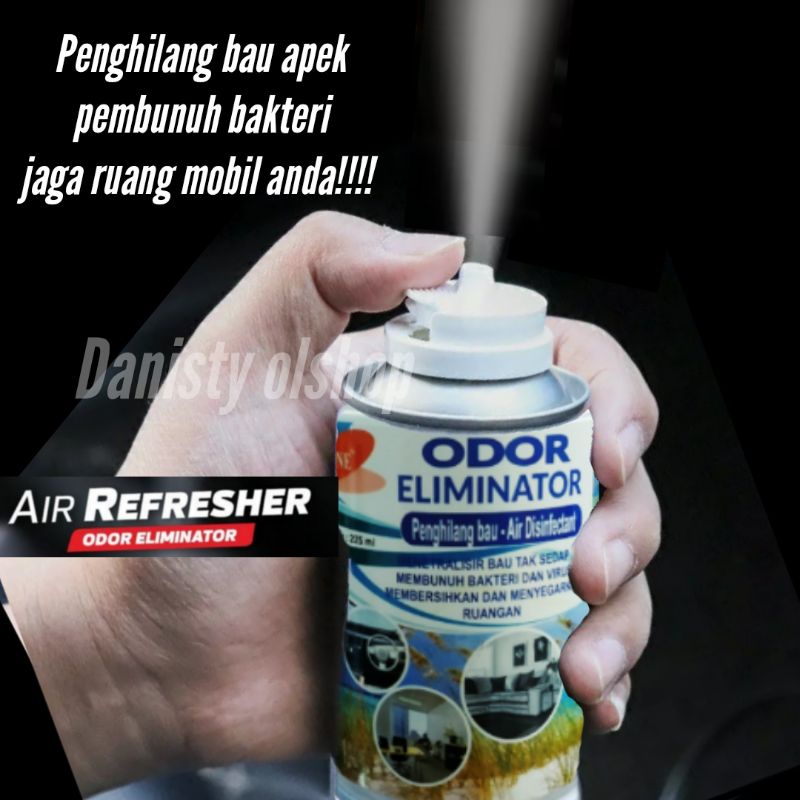 AIR REFRESHER ODOR ELEMINATOR ANTI VIRUS และ BACTERIA CAR CABIN REFRESHER