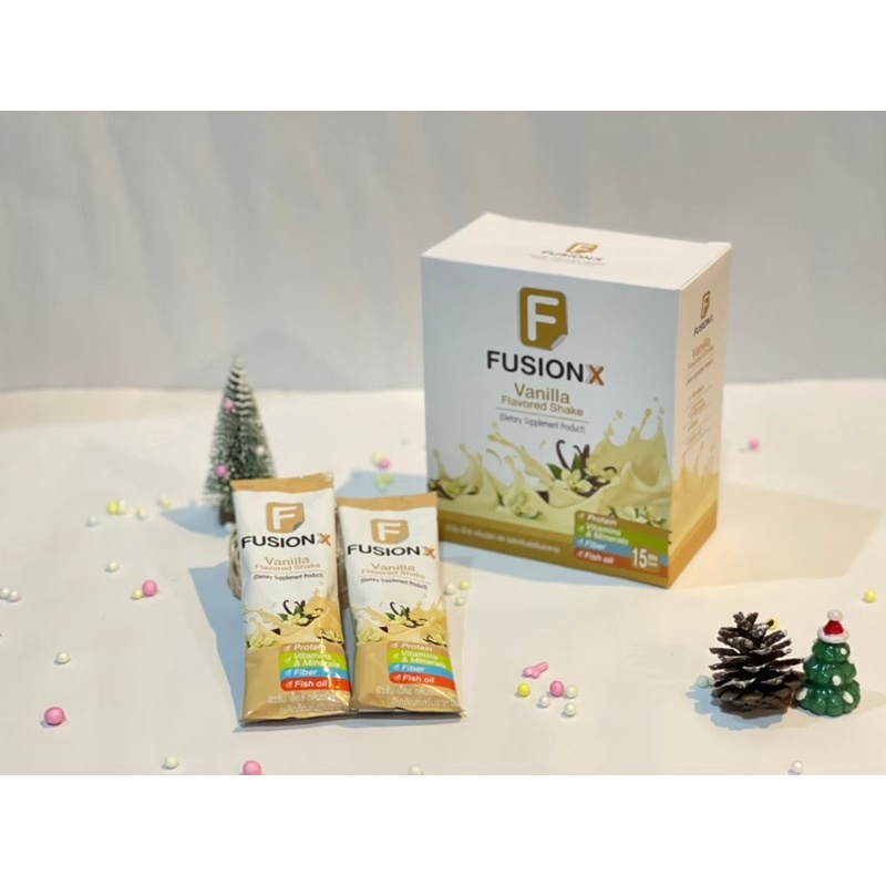 ผลิตภัณฑ์อาหารเสริม fusion x รสวนิลลา