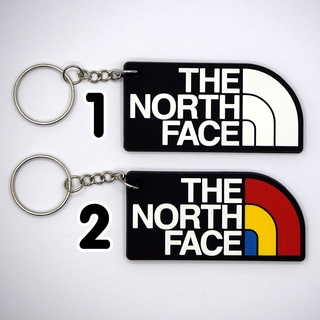 พวงกุญแจยาง The North Face เดอะ นอร์ท เฟส ขาว รุ้ง ตรงปก พร้อมส่ง