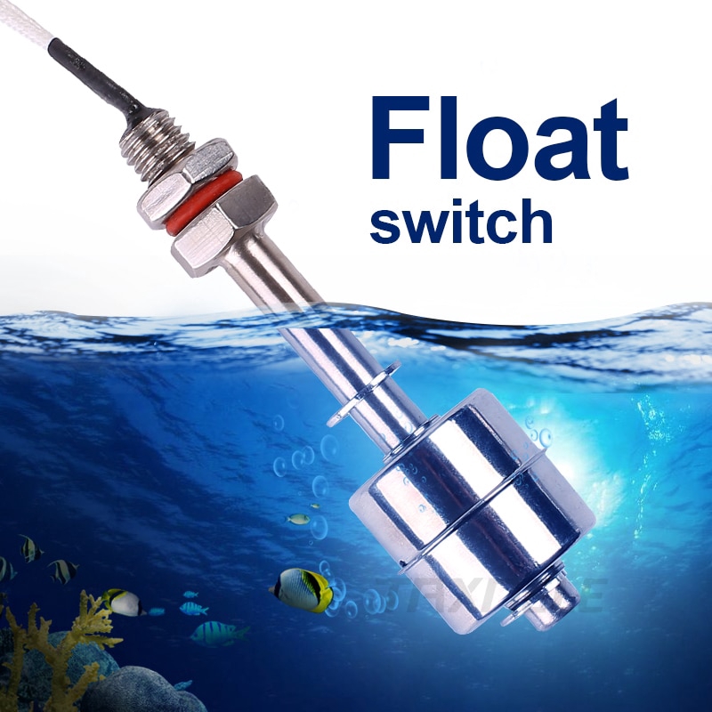 Float Switch High Temperature Resistant 304 Stainless Steel Water Tower Water Level Automatic Level Controller Sensor