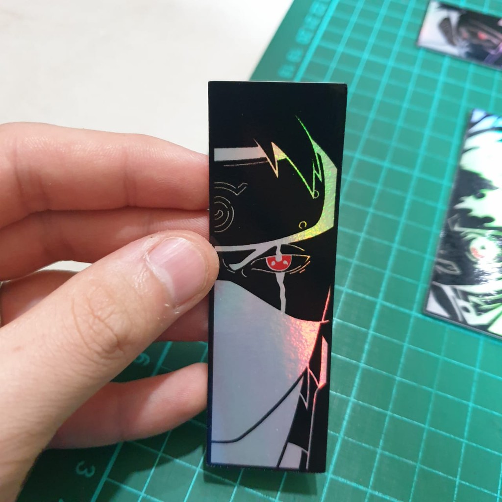 สติกเกอร์ ลายการ์ตูนอนิเมะ S0186 - BW - Hero