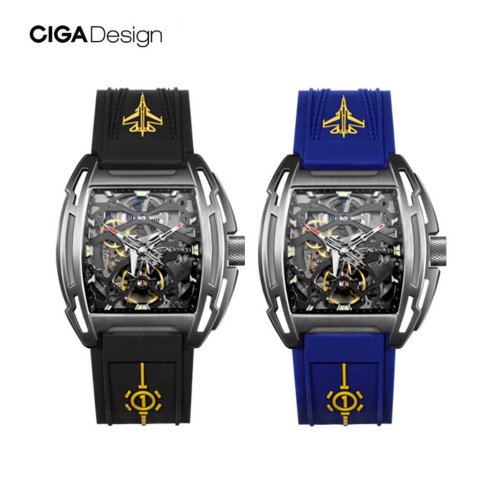 (ประกัน 1 ปี) CIGA Design Aircraft Carrier Mechanical Watch - นาฬิกาออโตเมติกซิก้า ดีไซน์ รุ่น Aircr