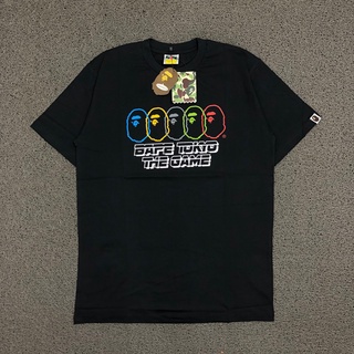 Kaos A BATHING APE TOKYO THE GAME เสื้อยืด พรีเมี่ยม สีดํา