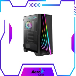 AEROCOOL - ATX CASE MIRAGE ARGB 3F เคสคอมพิวเตอร์ รับประกัน 1 ปี