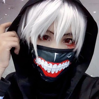 สินค้าในไทย ราคาถูกที่สุด ผ้าปิดปากลาย Kaneki Ken Tokyo Ghoul แบบมีซิป