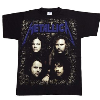 เสื้อยืด วง โอเวอร์ปริ้น OVP METALLICA’ 90 ‘ Size’ L / XL 670฿