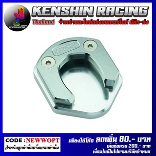 แผ่นรองขาตั้งข้าง CNC GTR รุ่น Z-250-300-800 / NINJA-250-300-650 / ER6N (4215036438)