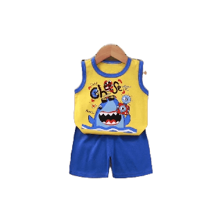 โปรโมชั่น : ชุดเสื้อกล้ามเด็ก  กางเกง 🇹🇭พร้อมส่งในไทย🇹🇭SIZESIZE 73-130 พร้อมส่งในไทย 🟪ZOM YYG YYN ZZM