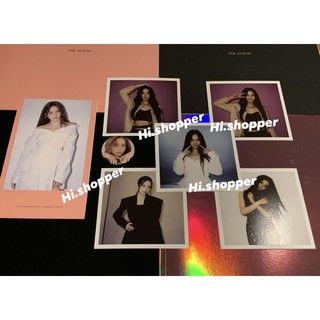 POSTCARD + เข็มกลัด + สแตนดี้ ของจาก BLACKPINK VINYL LIMITED