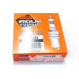 #หัวเทียนเข็ม iridium mazuma สำหรับรถยนต์มอเตอร์ไซค์ใช้ได้หลายรุ่นเช่น PCX 150 scoopy i zoomer x