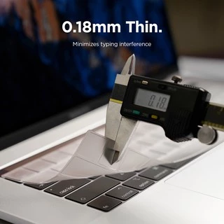 elago Ultra Thin Keyboard Skin MacBook Neo, Air & Pro M1 M2 M3 M4 M5 13" 14" 15" 16" แผ่นกันคราบฝุ่นน้ำ