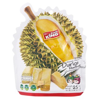 ฟรุ๊ตคิงทุเรียนอบกรอบ 25กรัม Fruit King Durian Chips 25 g.