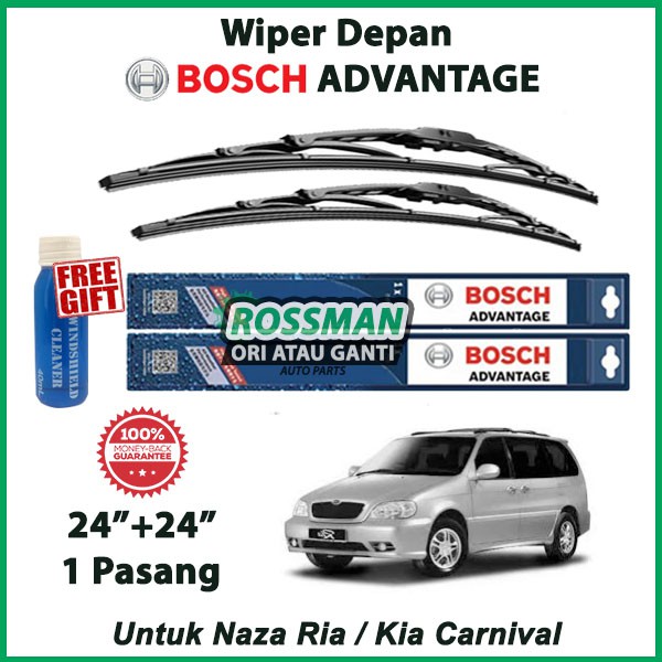 Naza Ria / Kia Carnival - Bosch Advantage 24"+24" BA24