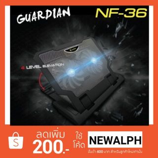 พัดลมโน๊ตบุ๊ค พัดลมรองโน๊ตบุ๊ค cooling Pad Nubwo NF36