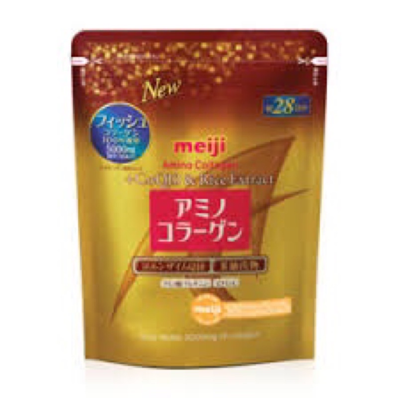 Meiji Amino Collagen Premium Refill 214g.รุ่นพรีเมี่ยม