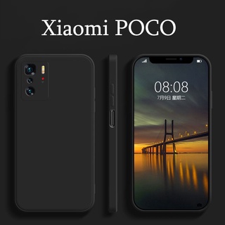 เคสขอบเหลี่ยม ใช้สำหรับ Xiaomi POCO F4 GT X3 NFC F3 GT M4 M3 F2 Pro 4G 5G 2022