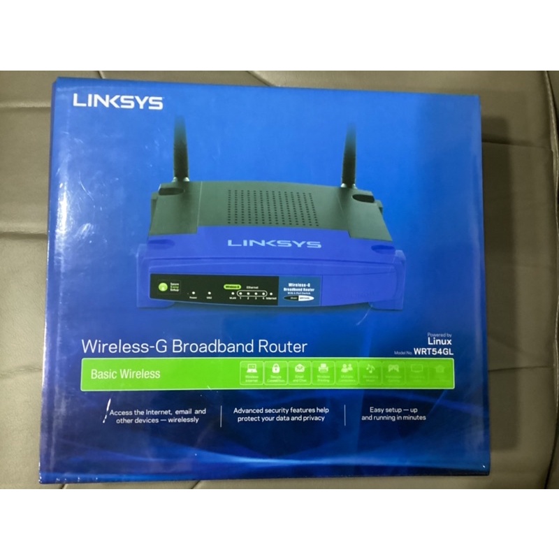 Linksys WRT54GL router