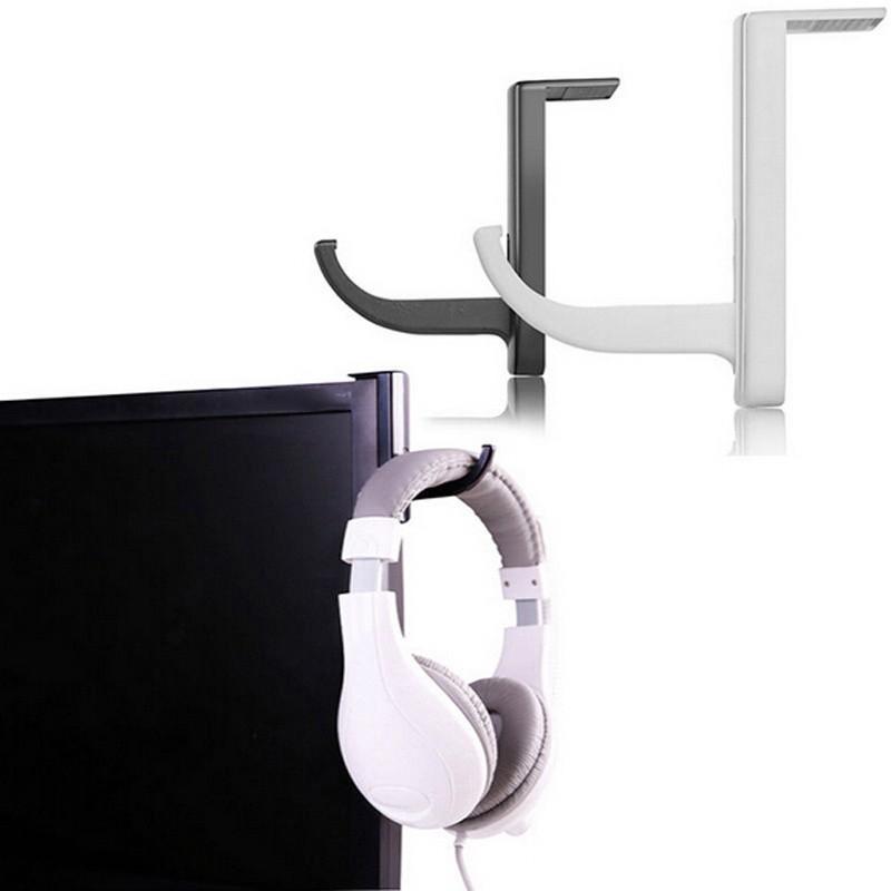 1PC Universal Headphone Gaming Headset Holder Hanger Wall PC Monitor Stand