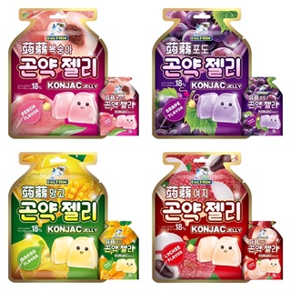 เยลลี่ผลไม้(Captain dolphin)ห่อใหญ่ มี 4 รส 1 ห่อ มี 15 ชิ้น เยลลี่บุกนำเข้าเกาหลี