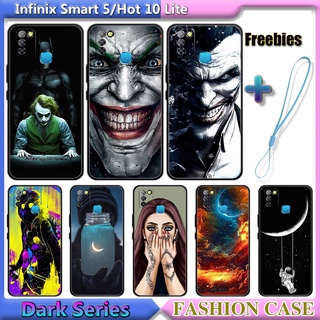 เคสโทรศัพท์มือถือ ซิลิโคนเจลลี่ แบบนิ่ม ลายอวกาศ สําหรับ Infinix Smart 5 Hot 10 Lite