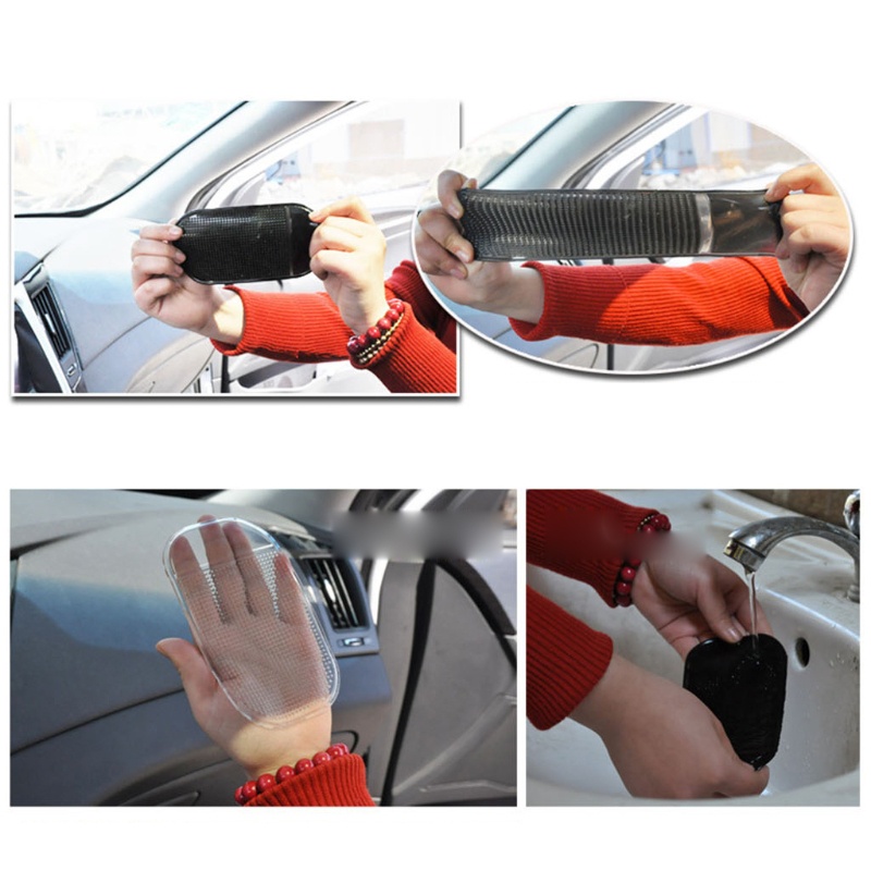 Soc* Magic Slip แดชบอร์ดรถ Anti Slip Grip ที่วางโทรศัพท์ Pad Mat เหรียญคีย์ - รูปที่ 2